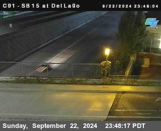 SB 15 at Del Lago bridge