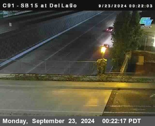 SB 15 at Del Lago bridge