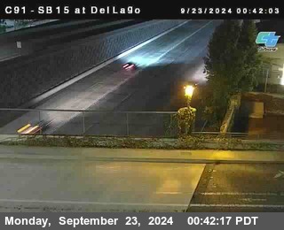 SB 15 at Del Lago bridge