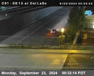 SB 15 at Del Lago bridge