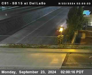 SB 15 at Del Lago bridge