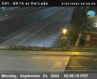 SB 15 at Del Lago bridge