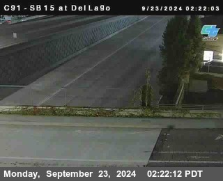 SB 15 at Del Lago bridge