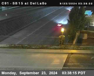 SB 15 at Del Lago bridge