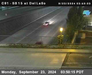 SB 15 at Del Lago bridge