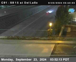 SB 15 at Del Lago bridge