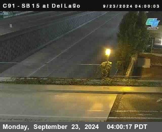 SB 15 at Del Lago bridge