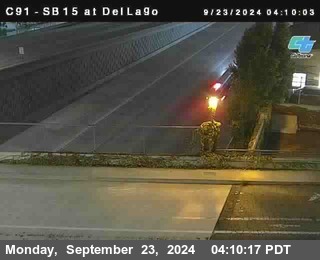 SB 15 at Del Lago bridge