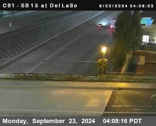 SB 15 at Del Lago bridge