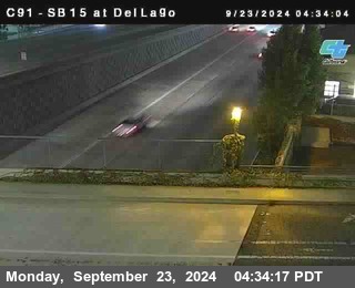 SB 15 at Del Lago bridge