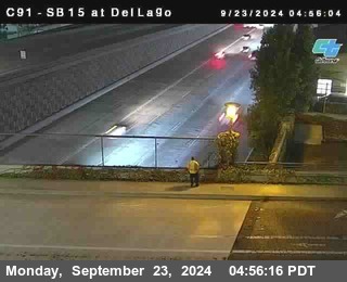 SB 15 at Del Lago bridge