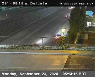 SB 15 at Del Lago bridge