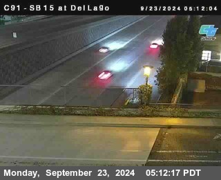 SB 15 at Del Lago bridge