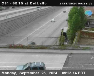 SB 15 at Del Lago bridge