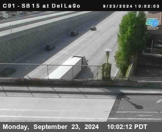 SB 15 at Del Lago bridge