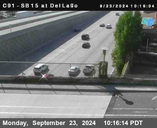 SB 15 at Del Lago bridge