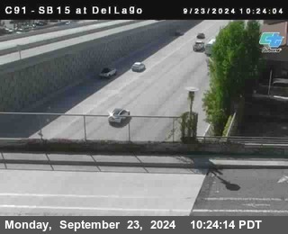 SB 15 at Del Lago bridge