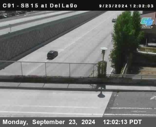 SB 15 at Del Lago bridge