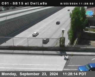 SB 15 at Del Lago bridge