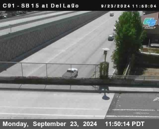 SB 15 at Del Lago bridge