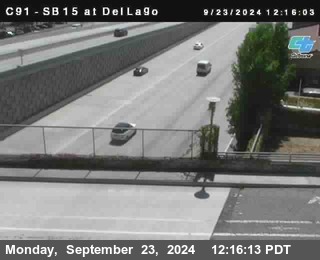 SB 15 at Del Lago bridge