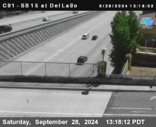 SB 15 at Del Lago bridge