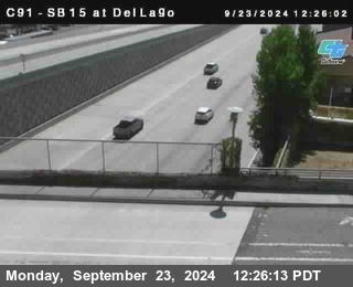 SB 15 at Del Lago bridge