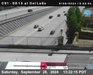 SB 15 at Del Lago bridge