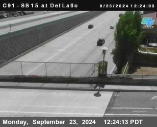 SB 15 at Del Lago bridge