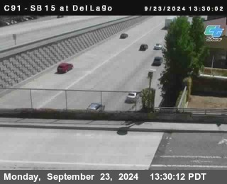 SB 15 at Del Lago bridge