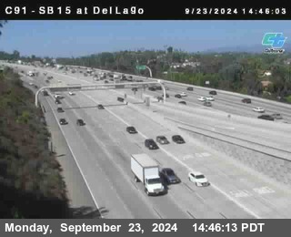 SB 15 at Del Lago bridge