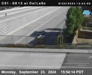 SB 15 at Del Lago bridge