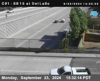 SB 15 at Del Lago bridge