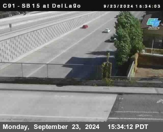 SB 15 at Del Lago bridge