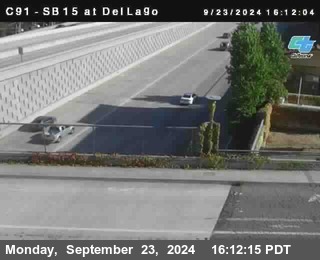 SB 15 at Del Lago bridge