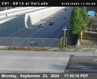 SB 15 at Del Lago bridge