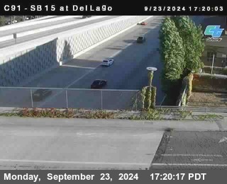 SB 15 at Del Lago bridge