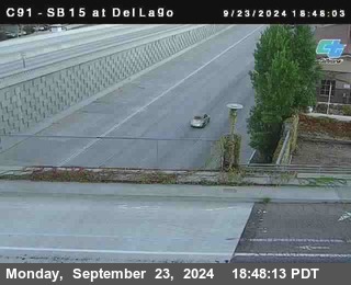 SB 15 at Del Lago bridge