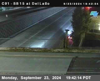 SB 15 at Del Lago bridge