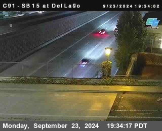 SB 15 at Del Lago bridge