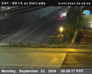 SB 15 at Del Lago bridge