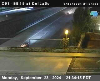 SB 15 at Del Lago bridge