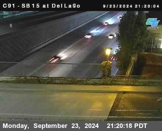 SB 15 at Del Lago bridge