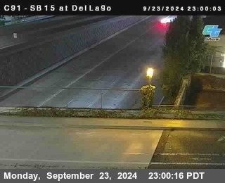 SB 15 at Del Lago bridge