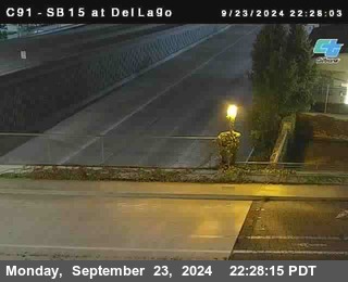 SB 15 at Del Lago bridge