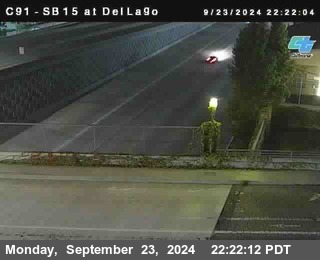 SB 15 at Del Lago bridge