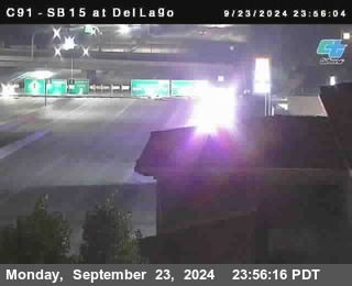 SB 15 at Del Lago bridge