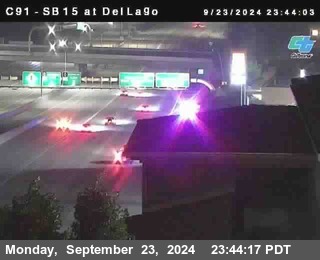 SB 15 at Del Lago bridge