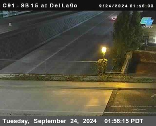 SB 15 at Del Lago bridge