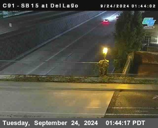 SB 15 at Del Lago bridge